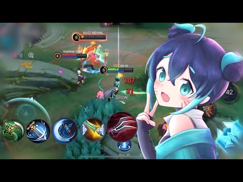 STILL WANWAN CAN SOLO CARRY MYTHICAL GLORY |DESTROYING GOLD LANE AND TEAM FIGHT |MLBB