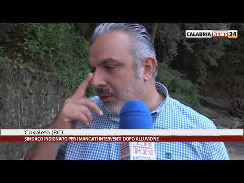 COSOLETO (RC): SINDACO INDIGNATO PER MANCATI INTERVENTI DOPO ALLUVIONE