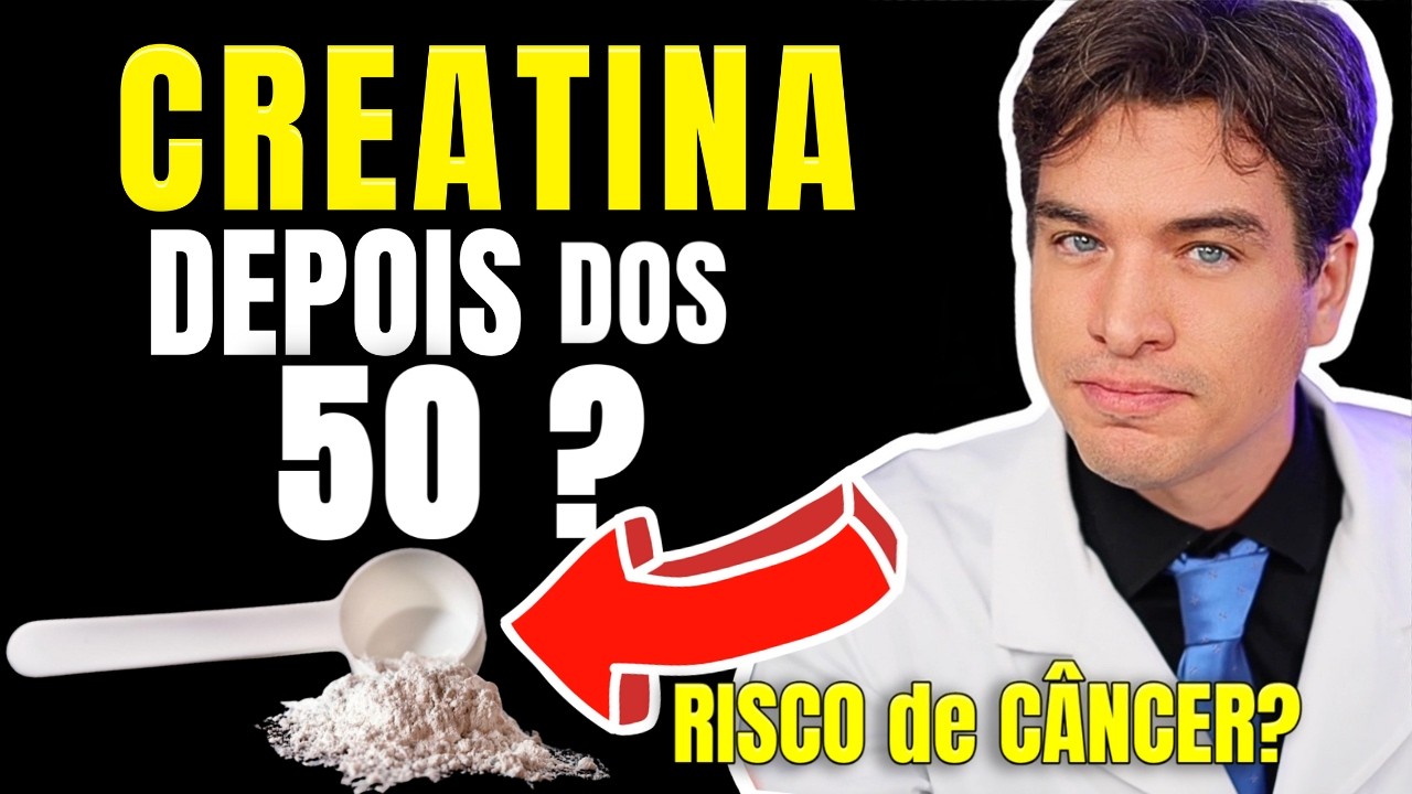Creatina depois dos 50 anos... É segura, MESMO?