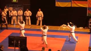 preview picture of video 'WUKF Kata Team European Champions 2012 @ Irvine, Scotland'