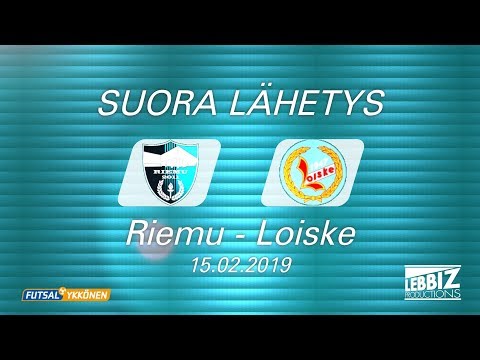 15.02.2019 Riemu - Loiske klo 20.00 Futsal-Ykkönen