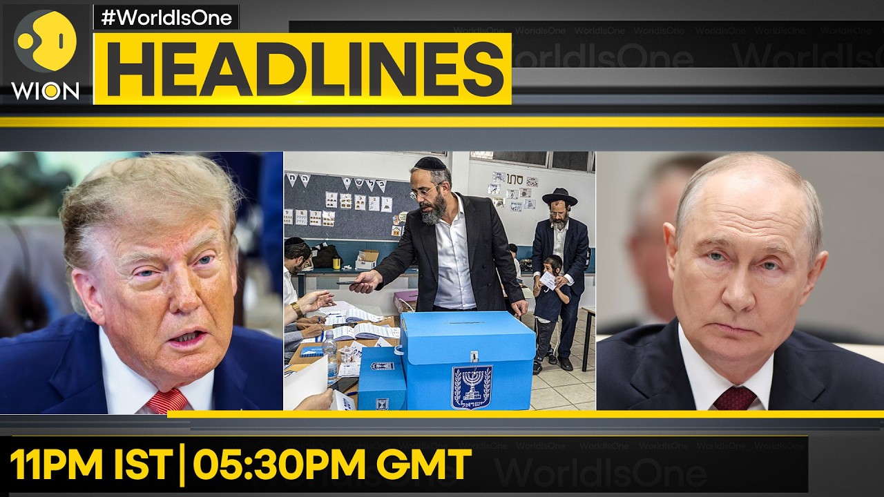 Israel Records Highest Ever Voter Turnout | India-Indonesia Special Forces Training | WION Headlines