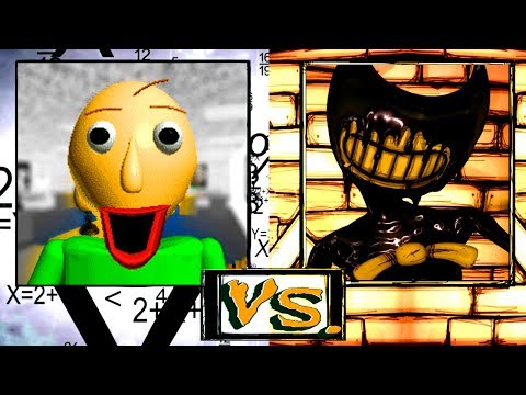 Baldi's Basics vs Bendy