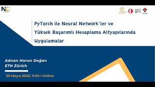 PyTorch ile Neural Network'ler ve Yüksek Başarımlı Hesaplama Altyapısı
