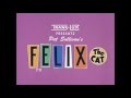 Felix The Cat Intro Tv Series 1 1959 A K A The Adventures Of Felix The Cat