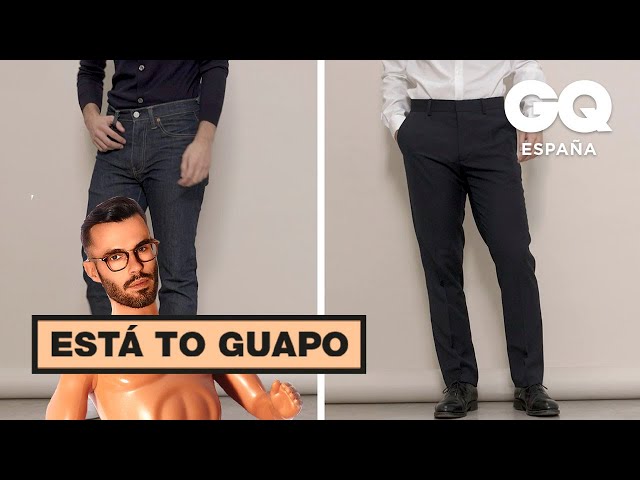 Vídeo relacionado con riverso Pantalones Vaqueros para Hombre RIVCaspar Slim Fit Jeans Pantalones Vaqueros Estilo Desgastado Algodón Denim Stretch Negro Azul Gris, Denim Azul Medio (D257), 30W x 34L