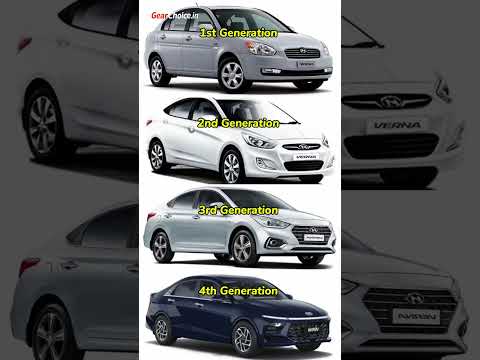 Evolution of the Hyundai Verna 1st Gen to 4th Gen | Verna Then vs Now ?