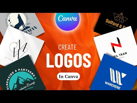 Create a Professional Monogram Logo Using Canva Shapes Step by Step