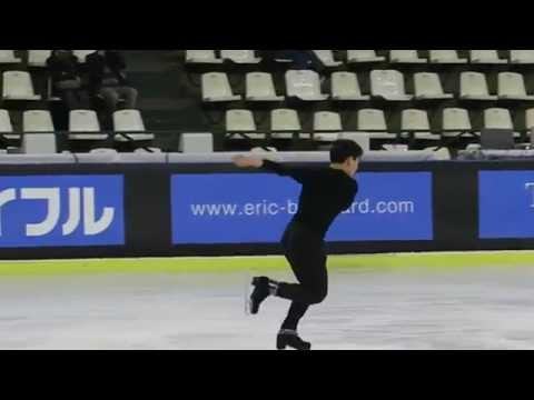 Denis Ten FS Run through at 2015 TEB