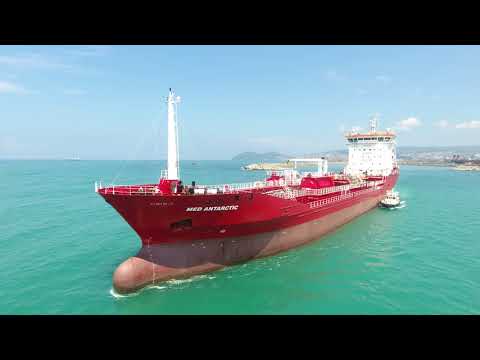 Med Marine | First Voyage of Med Antarctic 8400DWT Chemical / Oil Tanker