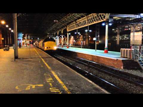 (HD) DRS 37612+37604 pass Preston on 6K73 4th February 2014
