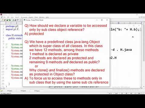 Accessibility Modifiers | Session 2 | FAQs | By Hari Krishna