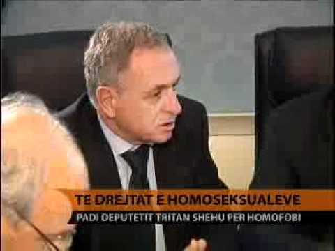 Homoseksualët, padi Tritan Shehut