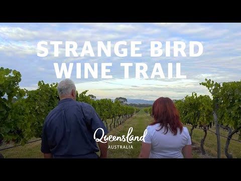 What is Queensland's Strange Bird Wine Trail?