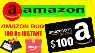 Amazon Bug 100Rs Instant Profit ! Amazon Loot Offers! Amazon Cashback Bug Offers ! Today Amazon loot