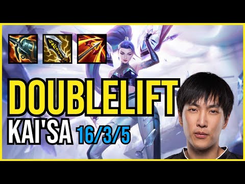 DOUBLELIFT - KAI'SA vs SENNA ADC - NA Diamond - Patch 11.3