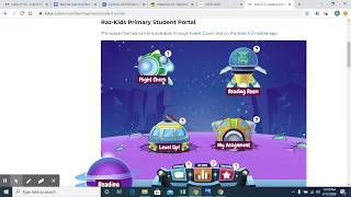Walk through of RAZ (Reading A-Z) aka The Robot App