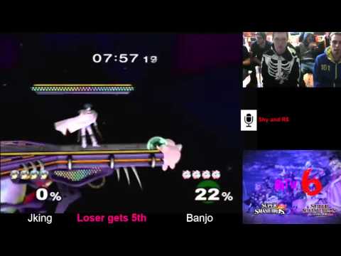BitW6 Melee - Loser's Quarters - Banjo vs  Jking