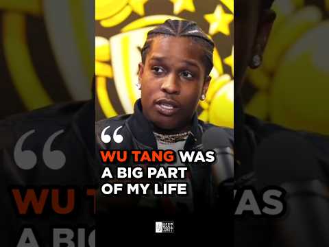 Asap Rocky : " Wu-Tang Was Always Different For Me " 👐🏼🔥