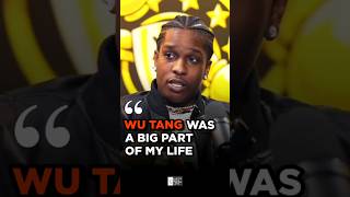 Asap Rocky : &quot; Wu-Tang Was Always Different For Me &quot; 👐🏼🔥