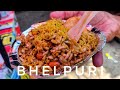 20 Rs Condimental Bhelpuri At Mini Kashi Vishwanath Parmat Anandeshwar Temple Indian Street Food