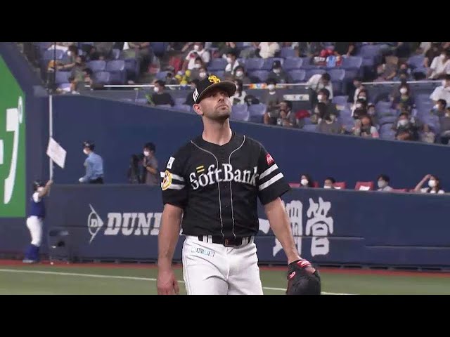 【7回裏】ホークス・マルティネス 7回2失点の粘りの好投を見せる!! 2021/8/27 B-H