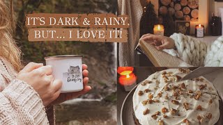 How to romanticize your life on a rainy, dark day 🧁 English countryside slow living silent vlog
