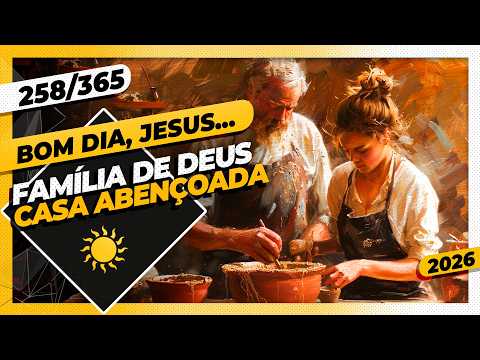 FAMÍLIA DE DEUS: CASA ABENÇOADA – Bom dia, Jesus! 258/365 (2026)