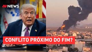 EUA confirmam ataques mais intensos contra o Irã após 11 dias de guerra | TEMPO REAL