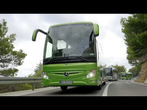 Mercedes-Benz Tourismo - Driving, Interior & Exterior Footage