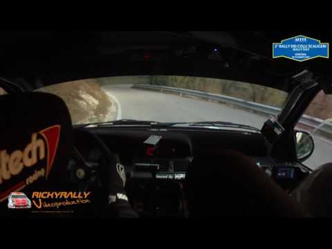 CAMERA CAR BATTISTINI   CERON 2° RALLY DEI COLLI SCALIGERI 2017 P S 6 BISANO