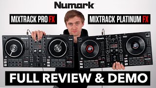 Video thumbnail for Numark Mixtrack Pro FX & Platinum FX Review - The best new DJ controllers for beginners? by Crossfader