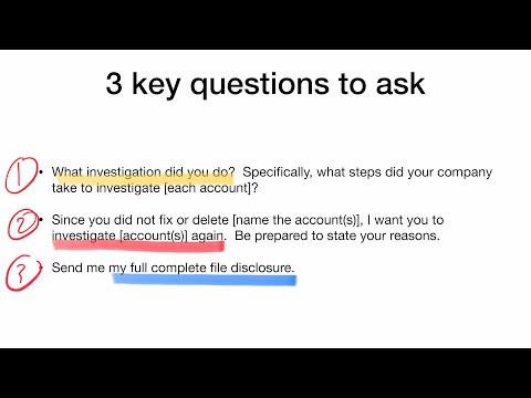 CALLING credit bureaus AFTER they investigate your dispute (Equifax, Experian, Trans Union, etc)