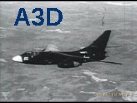 Douglas A3D Vintage Navy Recognition Film