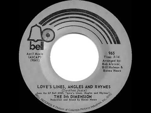 1971 HITS ARCHIVE: Love’s Lines, Angles And Rhymes - 5th Dimension (mono 45)