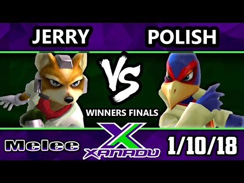 S@X 236 Melee - Jerry (Fox) Vs. Polish (Falco) - Smash Melee Winners Finals - SSBM