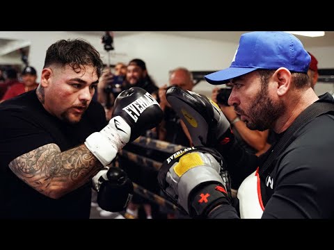Andy Ruiz Jr. Up Close - Explosive Power!