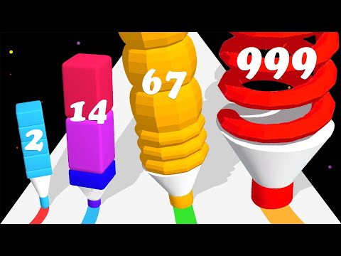 Crayon Rush 3D - Color Math Games (Huge Updated)