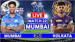 Mumbai Indians v Kolkata Knight Riders Live Scores | MI v KKR Live Scores & Commentary | Last 8 Over