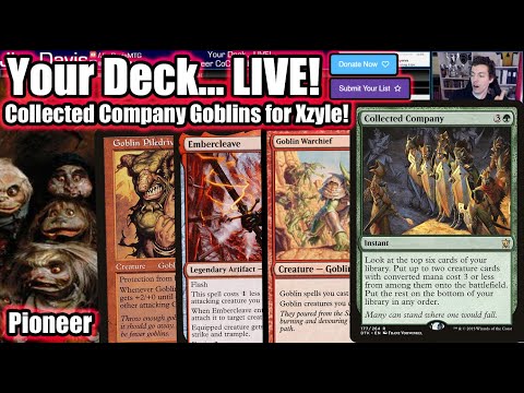 Your Deck... LIVE! Pioneer CoCo Goblins for Xzyle - Making Goblin Friends!