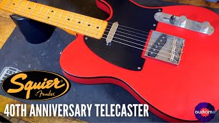 Video thumbnail for Squier 40th Anniversary Telecaster - Are these worth a look for under $400 new? by Audiomo Music