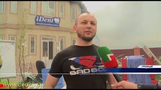 Причины возгорания на складе в Грозном уточняются