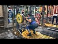 POWERBUILDING LEG DAY | SQUATTING ON A CUT