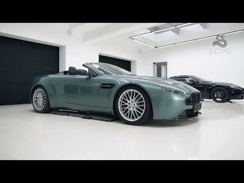 ECPS & Redpants Aston Martin Vantage V8 to V12S Body Conversion with lots of Carbon fiber upgrades.