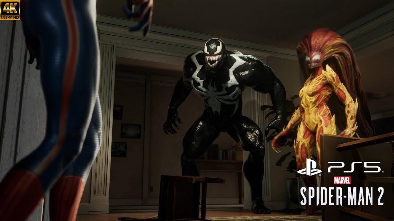 VENOM Turns MJ Into SCREAM! 🤯 Spider-Man 2 PS5 Epic Scene