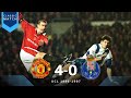 Manchester United vs FC Porto 4-0 || UCL 1996-1997 • Cantona, Beckham, Cole, Giggs