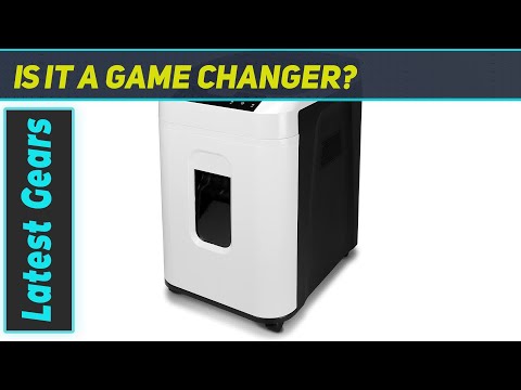 Aurora Commercial Grade 200-Sheet Auto Feed Micro-Cut Paper Shredder: The Best High Security