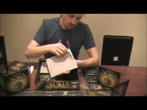 Ninja: Legend of the Scorpion Clan Unboxing by Grim Tree Games 