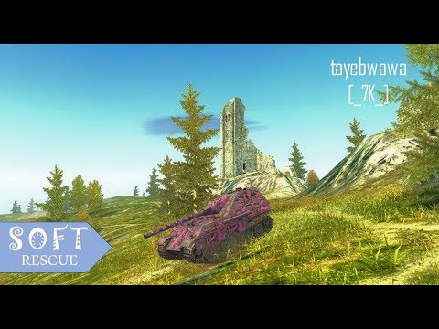 Jpanther II:6100 Damage , 5 Frags (1vs5) - WOT BLITZ - 🇩🇪