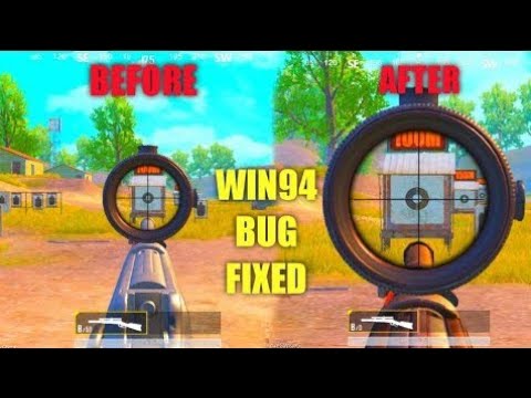 HOW TO FIX WIN94 SCOPE BUG | NEW UPDATE BUGS 0.18